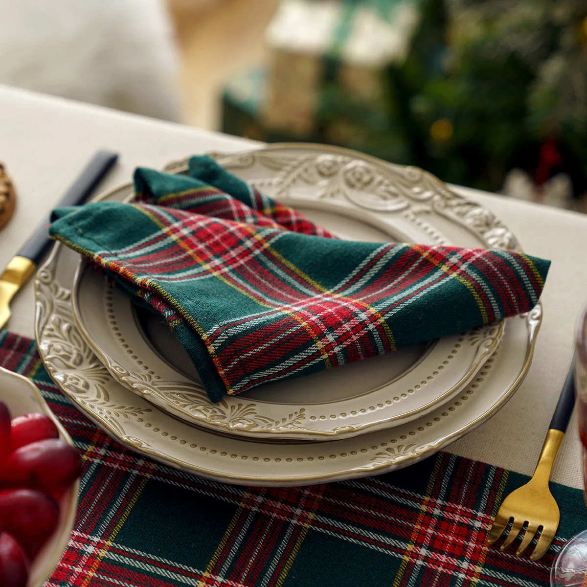 Bandeira De Mesa Decorativa De Natal E Toalha De Mesa, Utensílios Domésticos, Esteiras De Louça, Acessórios De Decoração De Mesa De Jantar, Novo