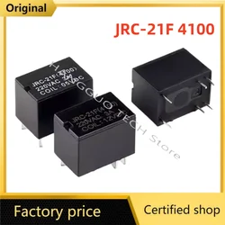 10PCS Original Miniature PCB relay 6 pins mini relay DC 3V 5V 6V 9V 12V 24V JRC-21F 4100