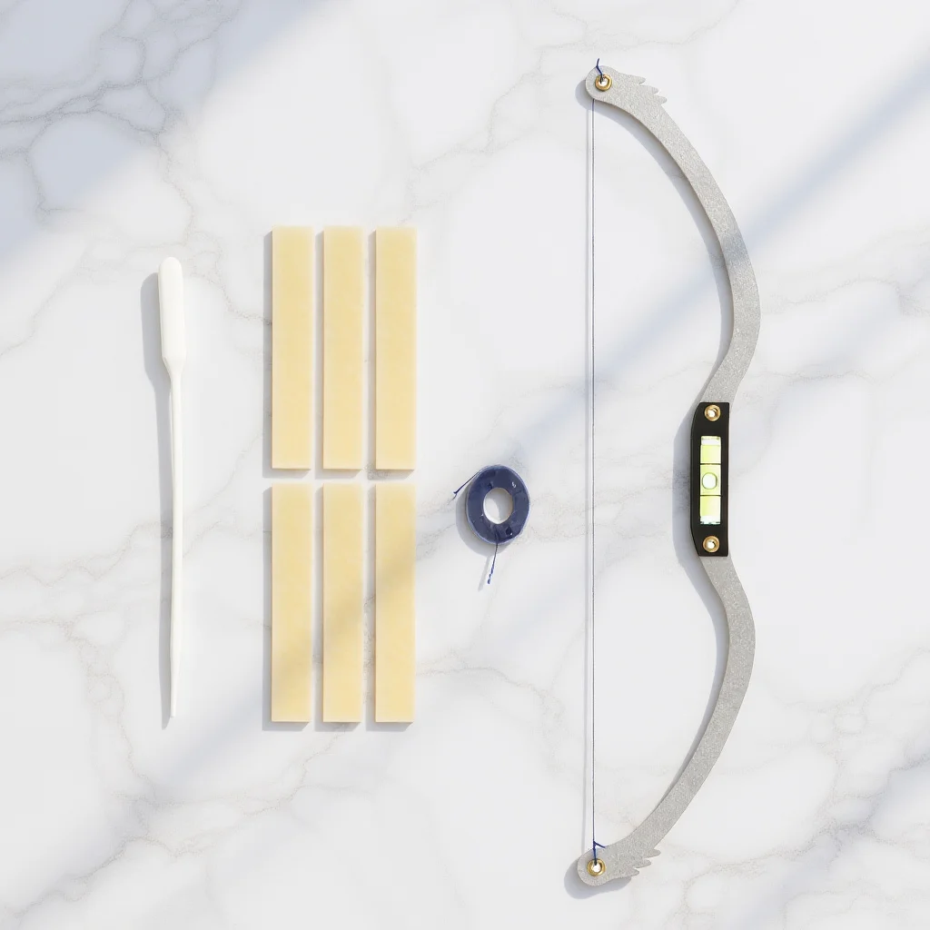 

Eyebrow Mapper Bow Shaped Adjustable Stainless Steel Tool for Symmetrical Brows Mapping Tattooing Threading Filling Premium