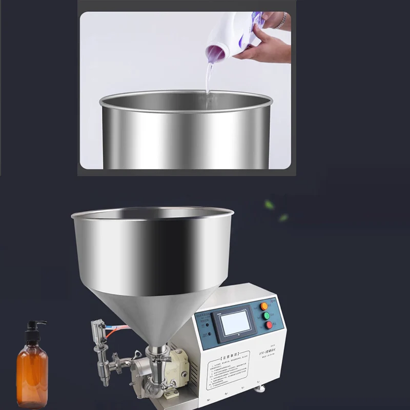 High Viscosity Semi-automatic Rotor Pump Filling Machine Dressing Oil Cosmetic Cream Filler Cam Pump Filling Machine