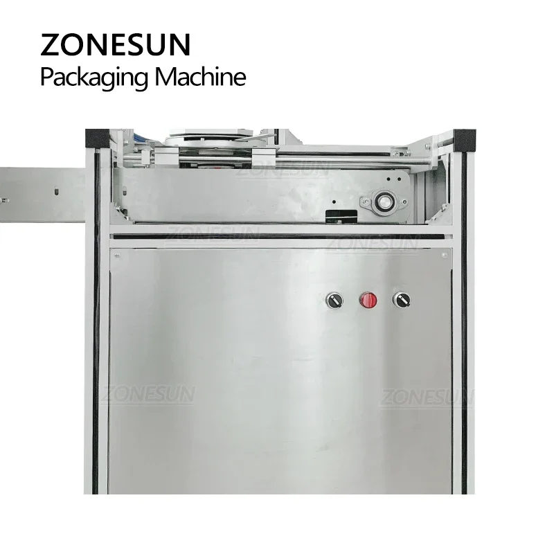 ZONESUN ZS-PK950 Semi Automatic Toilet Cleaner Hotel Soap Cake Teacake Pleated Wrapping Machine Packaging Machine With Conveyor