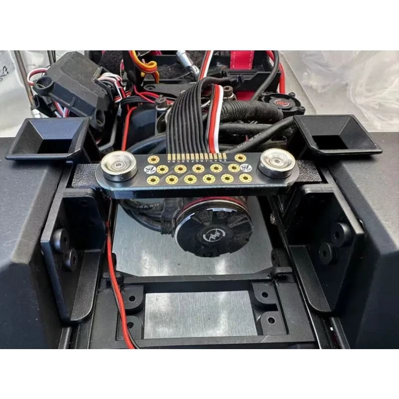TRCC Magnetic Light Board for 1/8 KM RAM 1500 RC Crawler, Simulated Off-road RC Car Upgrade Parts, No-Drill Installation