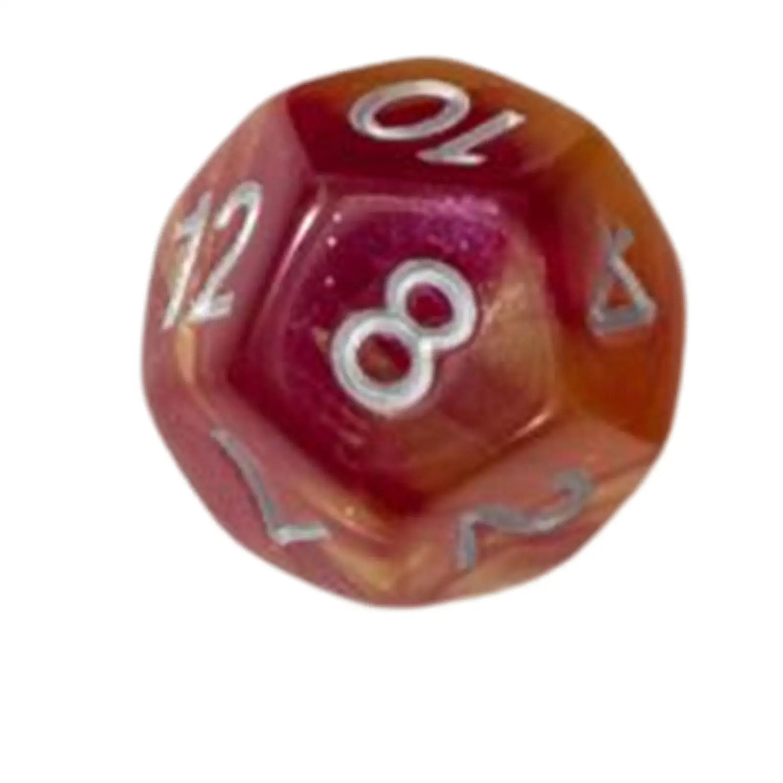 7x D4-d20 ของเล่นอะคริลิค Dices Polyhedral Dices ชุดสําหรับ MTG การ์ดเกมคณิตศาสตร์