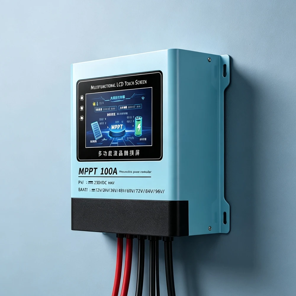 MPPT Solar Charge Controller 12V 24V 48V 60V 72V 84V 96V Universal 30A 60A 100A Maximum Photovoltaic Input＜230V