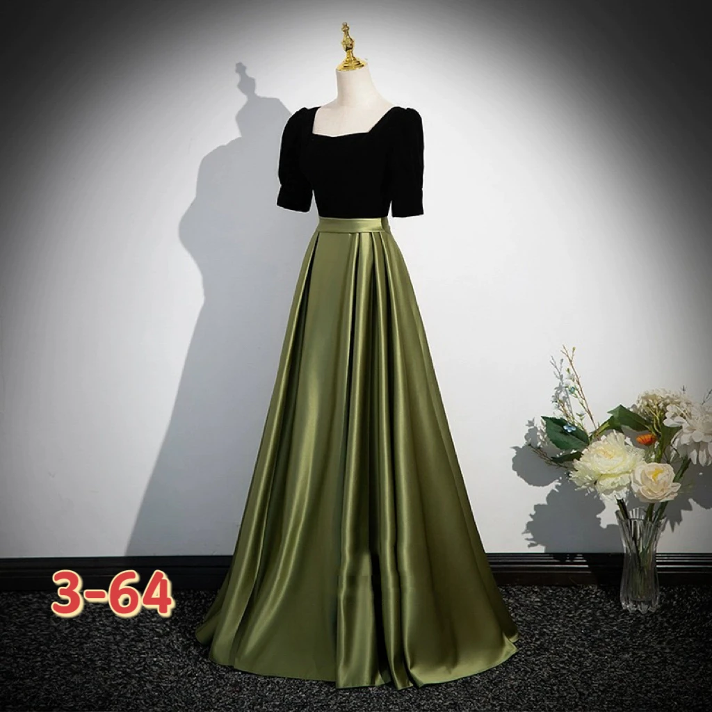 

French evening dress skirt 2024 new banquet temperament light luxury niche high-end