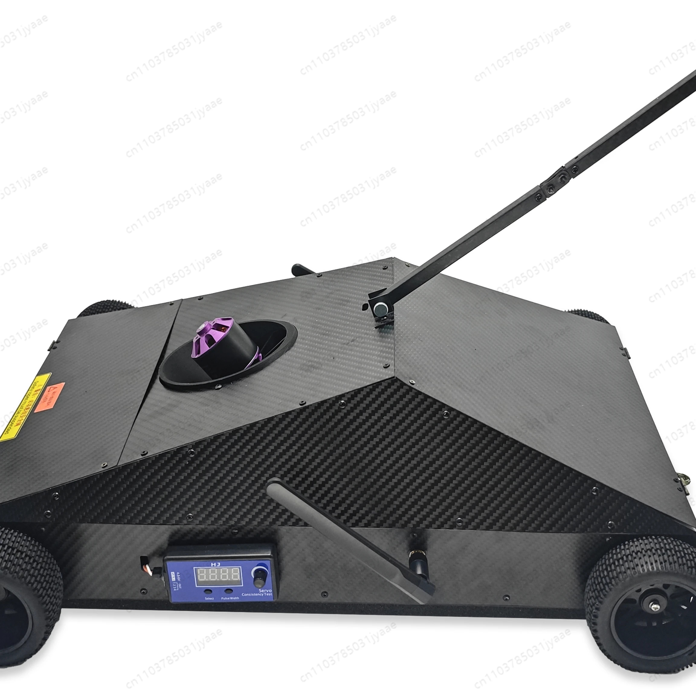 هيكل روبوت لتسلق الجدار مع مكنسة شفط، نقل فيديو، جهاز تحكم عن بعد، للبحث والتطوير