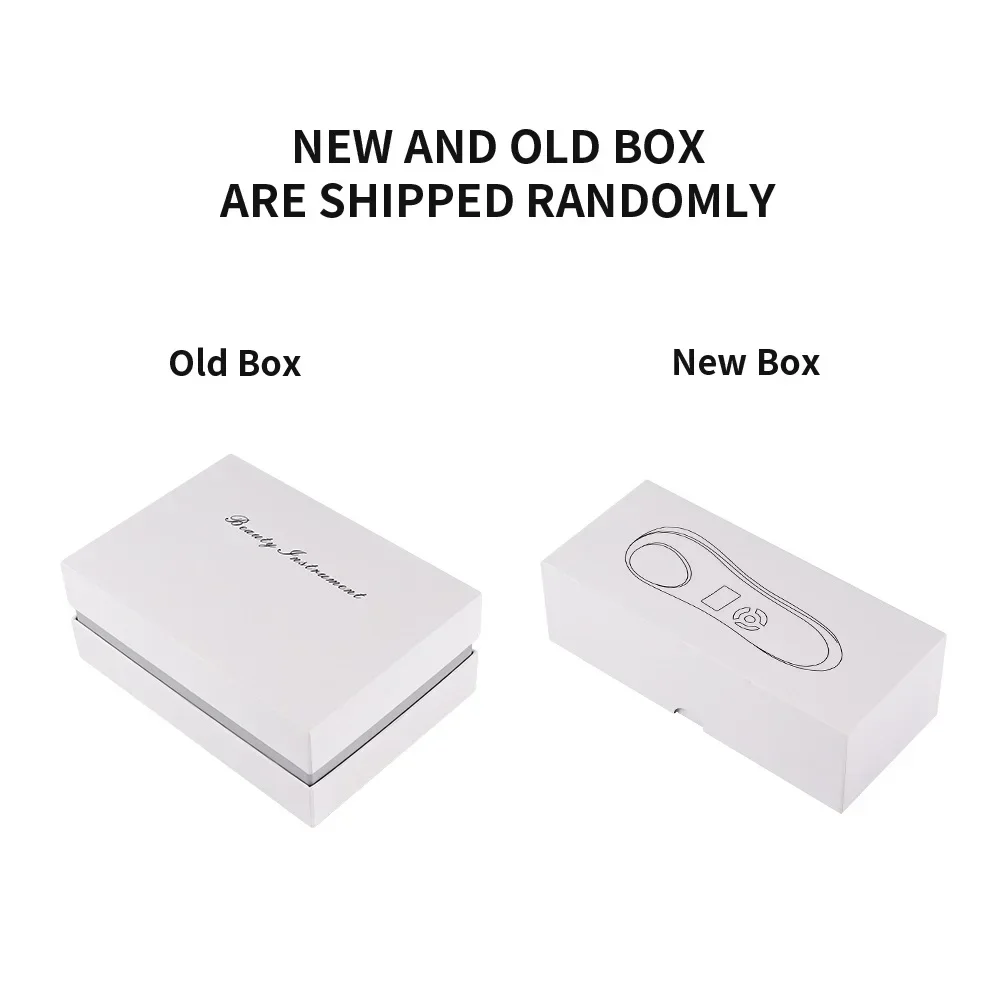 أداة التجميل الباردة الساخنة تجديد الجلد مدلك رفع الجلد ثبات الوجه كول الدافئة المطرقة آلة اهتزاز الوجه