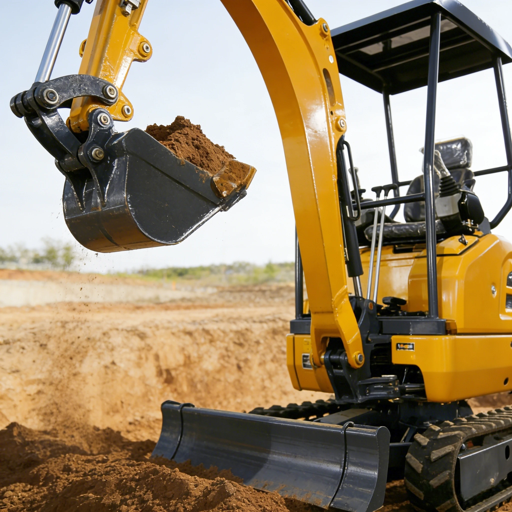 

1 Ton Mini Excavator CE Approved Customized Digger for Home Garden Yard Digging Planting and Small Engineering Jobs