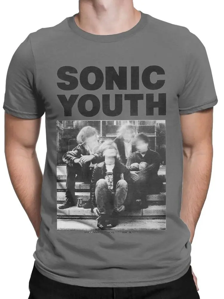 Sonic Youth affiche hommes t-shirts groupe musique loisirs T-Shirt à manches courtes col rond T-Shirt pur coton idée cadeau hauts