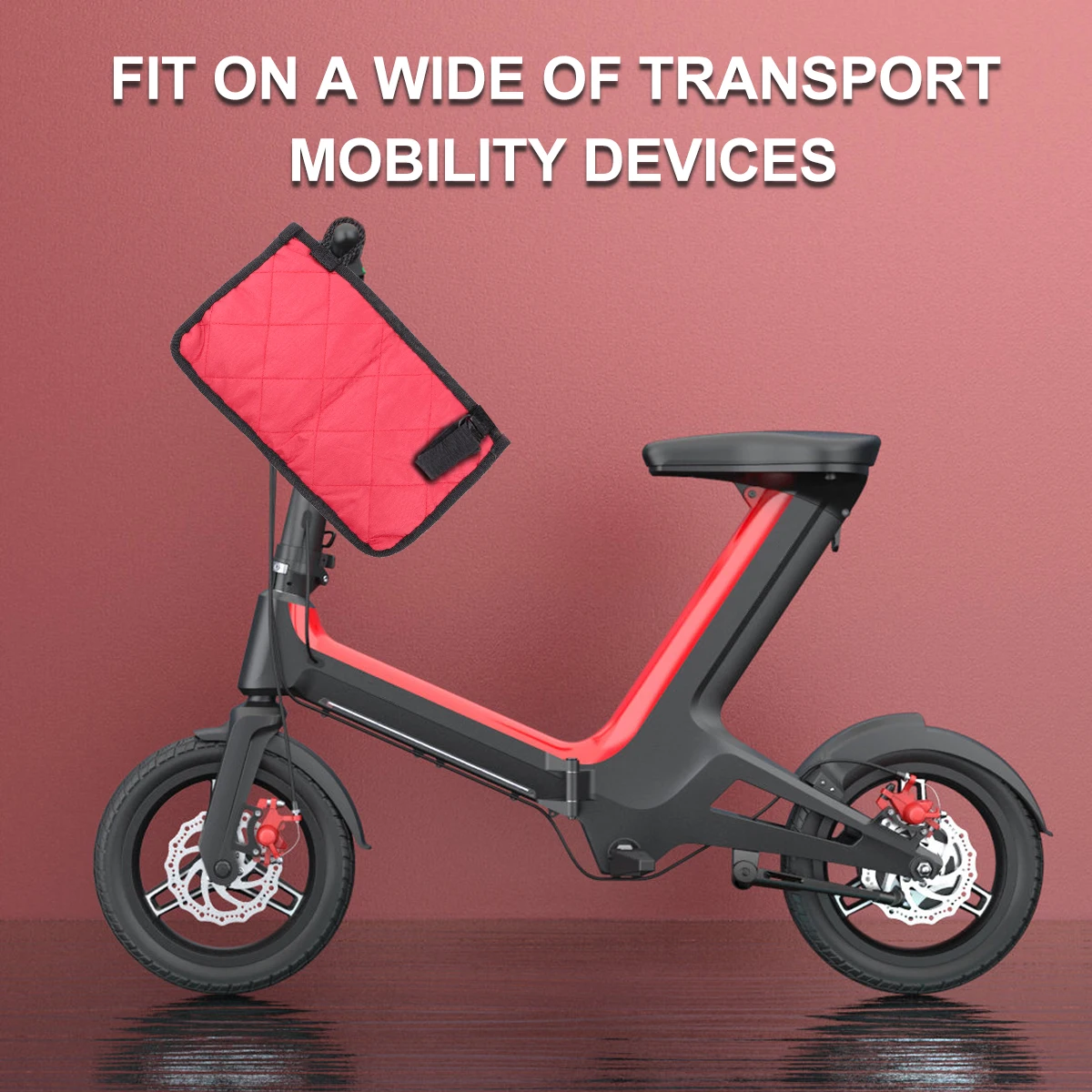 

Wheelchair Side Storage Bag Multi-Pockets Organizer Pouch For Mobility Scooter Walker Phone Bottle Key Holder