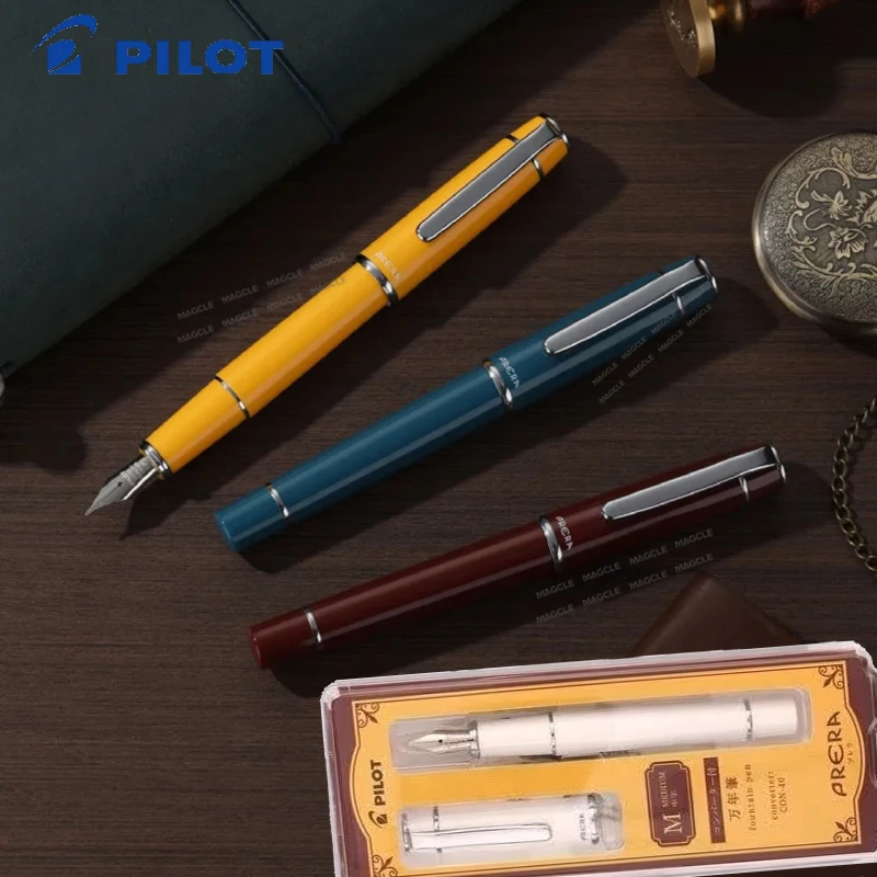 pilot-luxury-fountain-pens-prera-cafe-vintage-limited-stable-ink-flow-for-office-business-signature-daily-use-converter-included