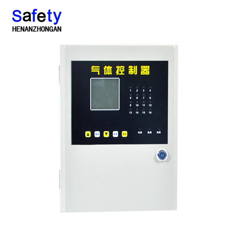 

addressable fire alarm control panel gas control panel industry combustible and toxic gas detector 16 zone alarm control panel