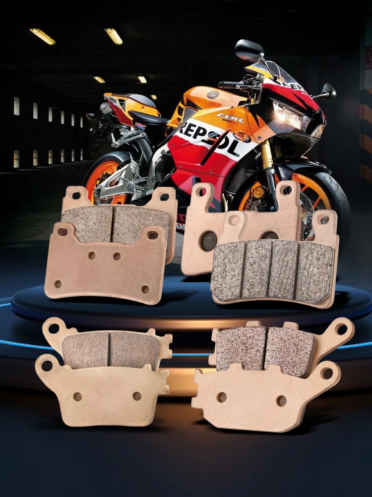 Mrrangt Motorcycle Metal sintering brake pad fit for HONDA CBR600RR CBR1000RR F5 CB1100 2003-2016 CBR 600 1000