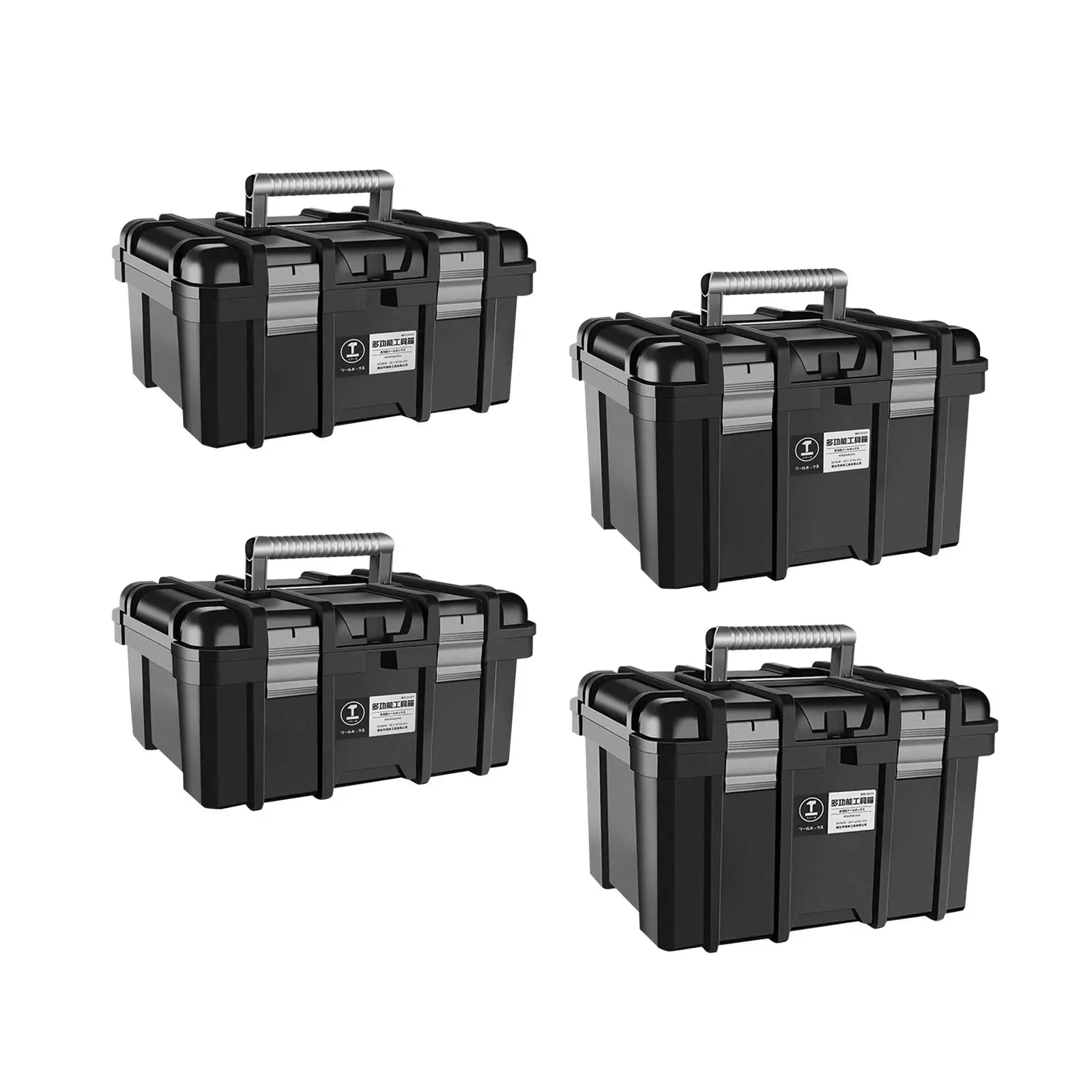 Tool Box Large Space Lightweight Durable with Lid Hammer Handy Tools Electrician