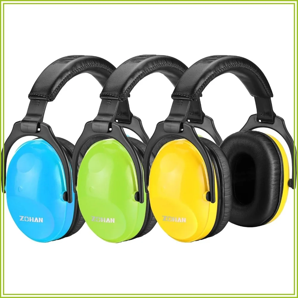 Kids Noise Canceling Headphones Ear Protection 3 Pack