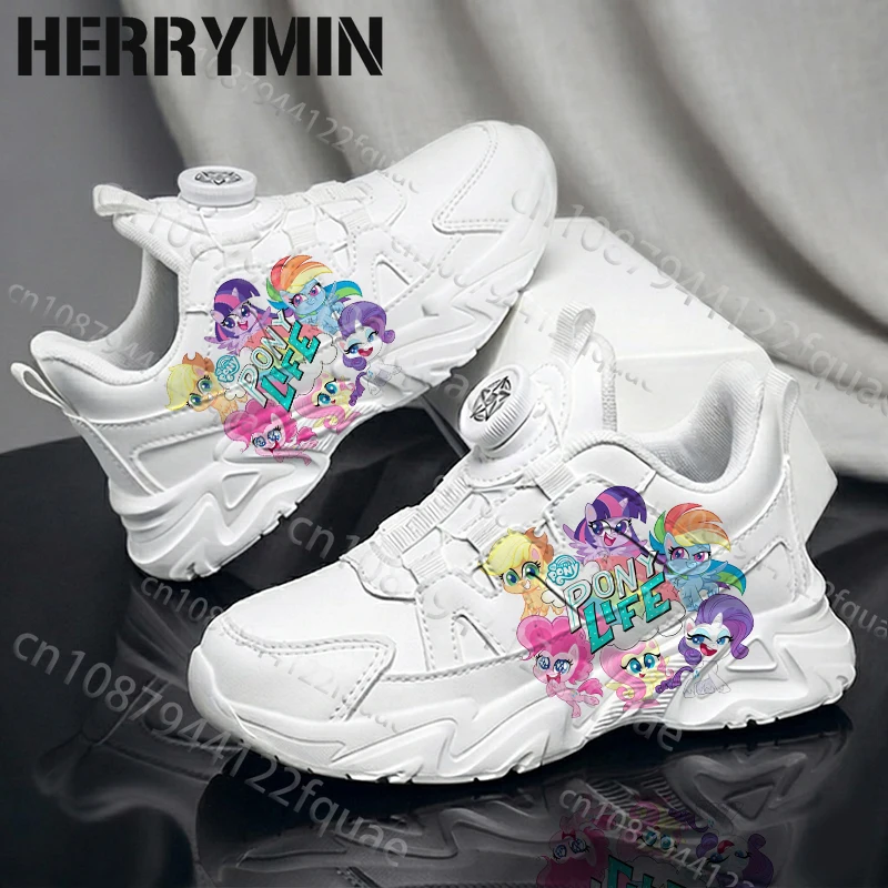 

New Hot Selling My Little Pony Printing Girls Shoes Durable Platform Waterproof Non-Slip Series Shoes Size 28-39