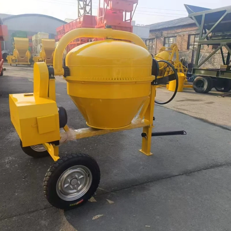 High Efficiency Compact Portable Cement Mixer Mini Concrete Mixer for Small Construction and DIY Projects350L 500L 700L