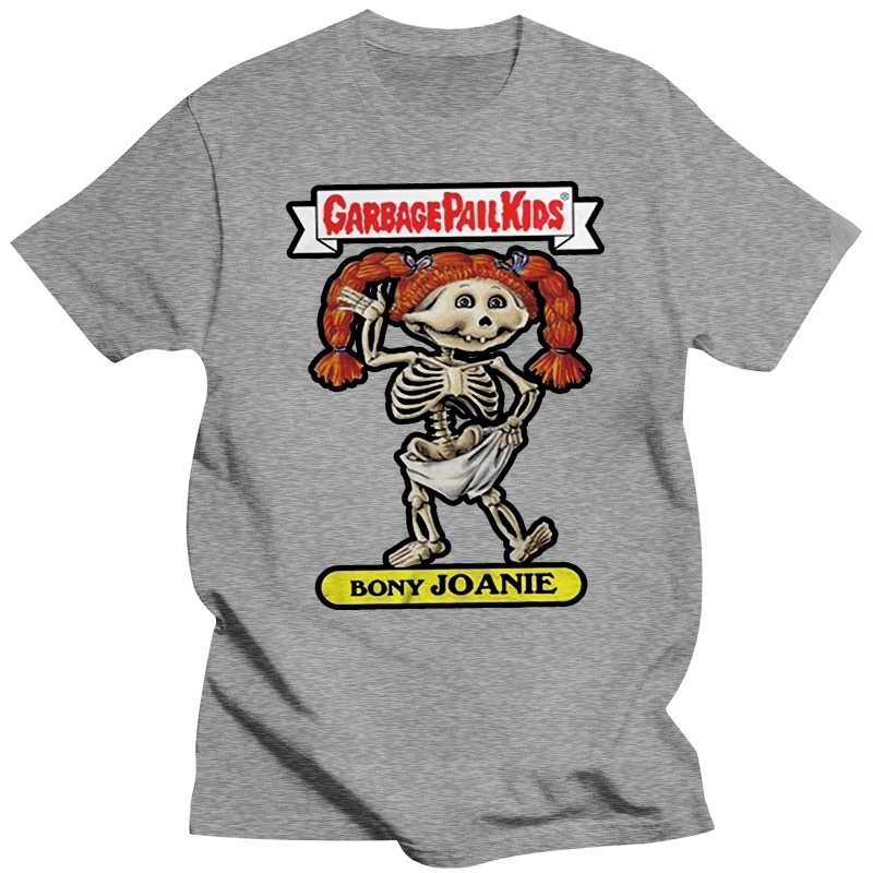 Garbage Pail Kids T Shirt Bony Joanie Official Mens Black Men T-shirts Summer Style Fashion Swag Men T Shirts