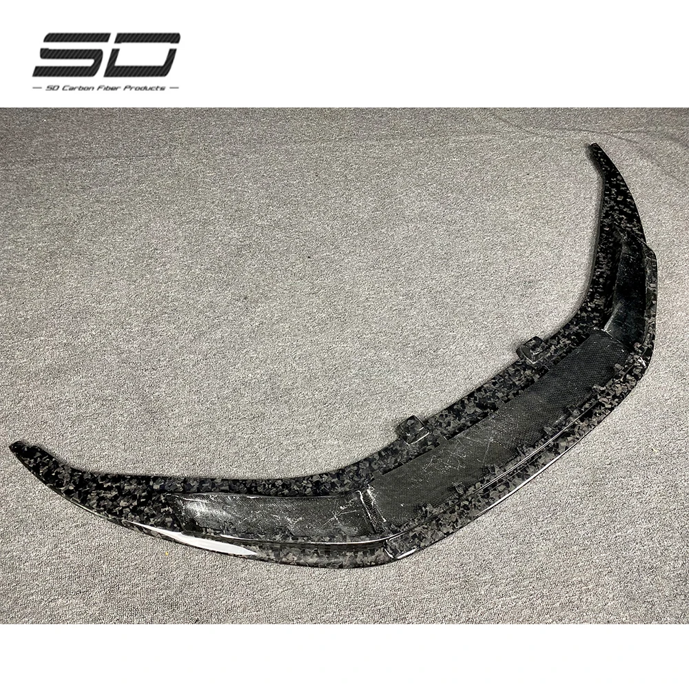 

Real Dry Carbon Fiber R8 Front Bumper Lip Front lip for R8