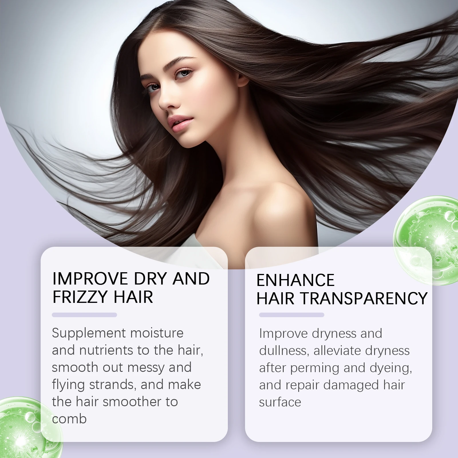 Soft Smooth Glossy Hair Essence Spray Weightless Shine Leave In Dry Wet Use Every Type Conditioning Hair Frizz Control Fine Mist