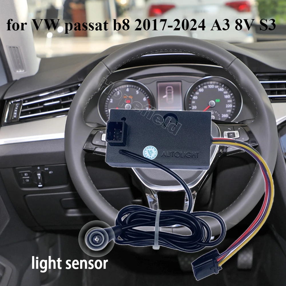 

AUTO headlight sensor button fog lamp light control switch headlamp module for AUDI A3 8V Q5 passat B8 2017 upgrade interior