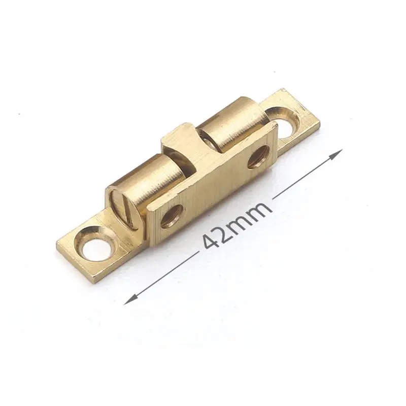 42mm Brass Adjustable Double Ball Tension Roller Catch Latch Hardware Fitting for Cabinet Closet Furniture Door задвижка дверная