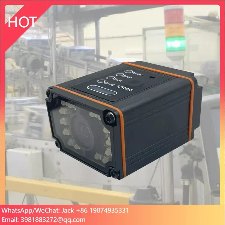 เครื่องสแกนบาร์โค้ดความละเอียดสูงแบบเมกะพิกเซล มาตรฐาน IP65 สำหรับงานอุตสาหกรรม เครื่องอ่านโค้ด 2 มิติ แบบติดตั้งถาวร