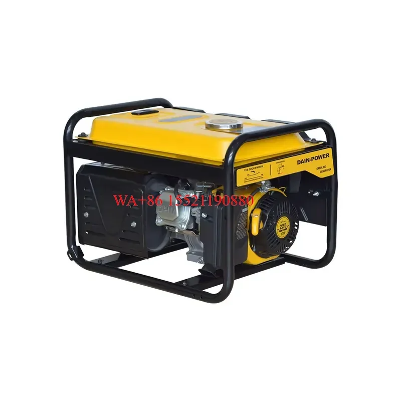 WMWMNU for Portable 3KW Mini Diesel AC Generator All Copper Home Car Travel 220V 380V Single Phase 4-stroke 50Hz 60Hz