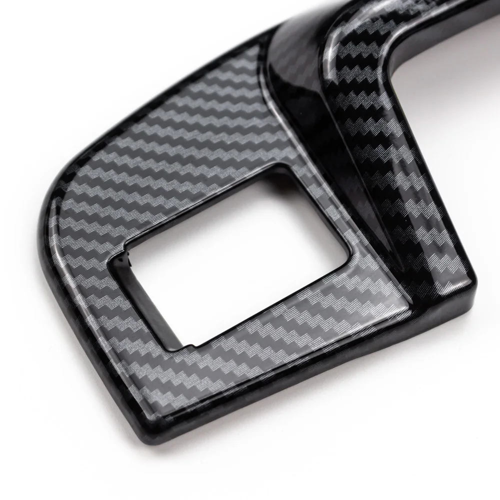 3pcs Carbon Fiber Color Dashboard Trim Interior Decorative Cover for ISUZU D-MAX 2012-2019