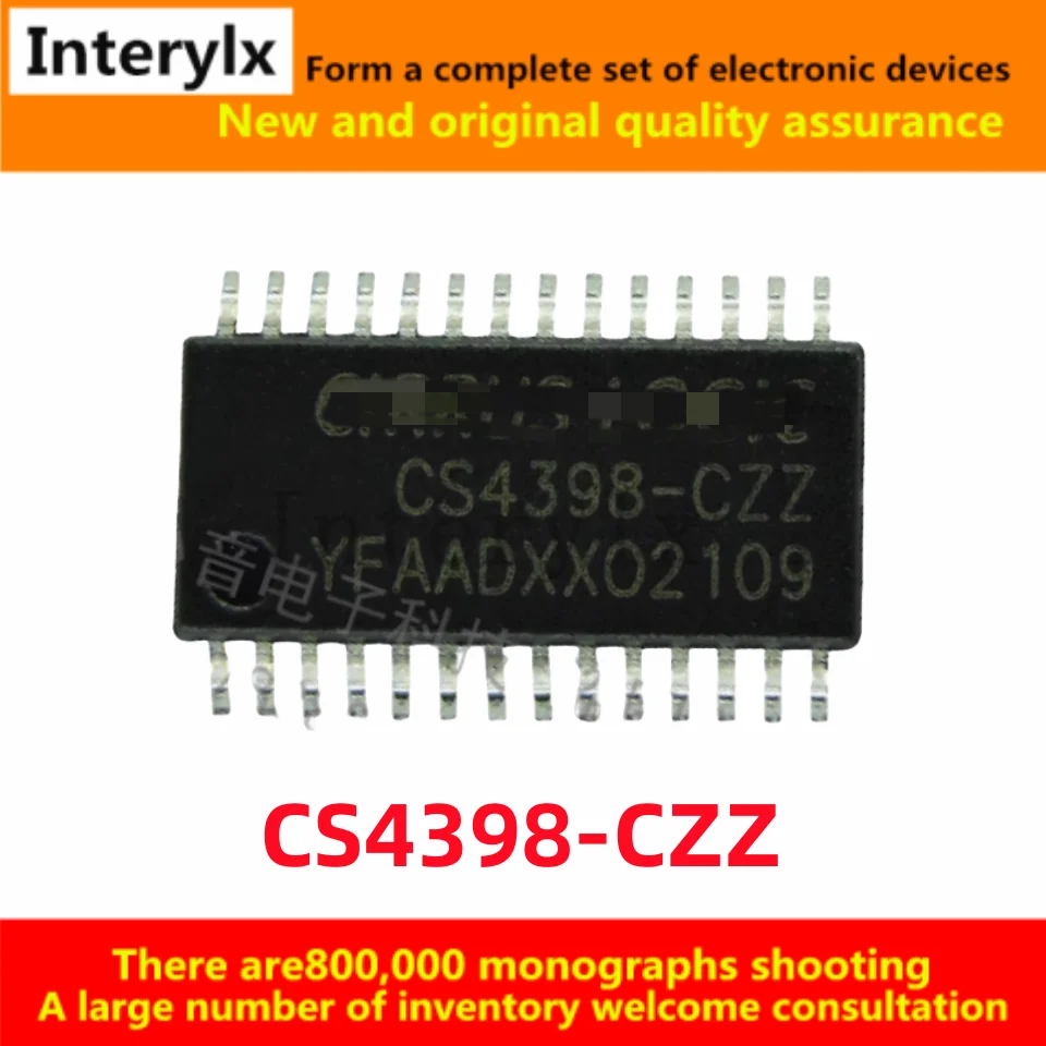 

1-10 шт./лот, новый оригинальный CS4398-CZZ CS4398-CZZR CS4398 аудио чип ЦАП TSSOP28 CS4398CZZ