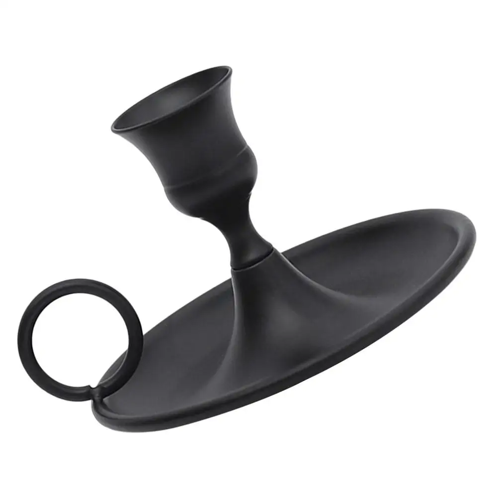 

Iron Holder Corner Candlesticks Holders Romantic Ornaments Candleholders for Taper Metal