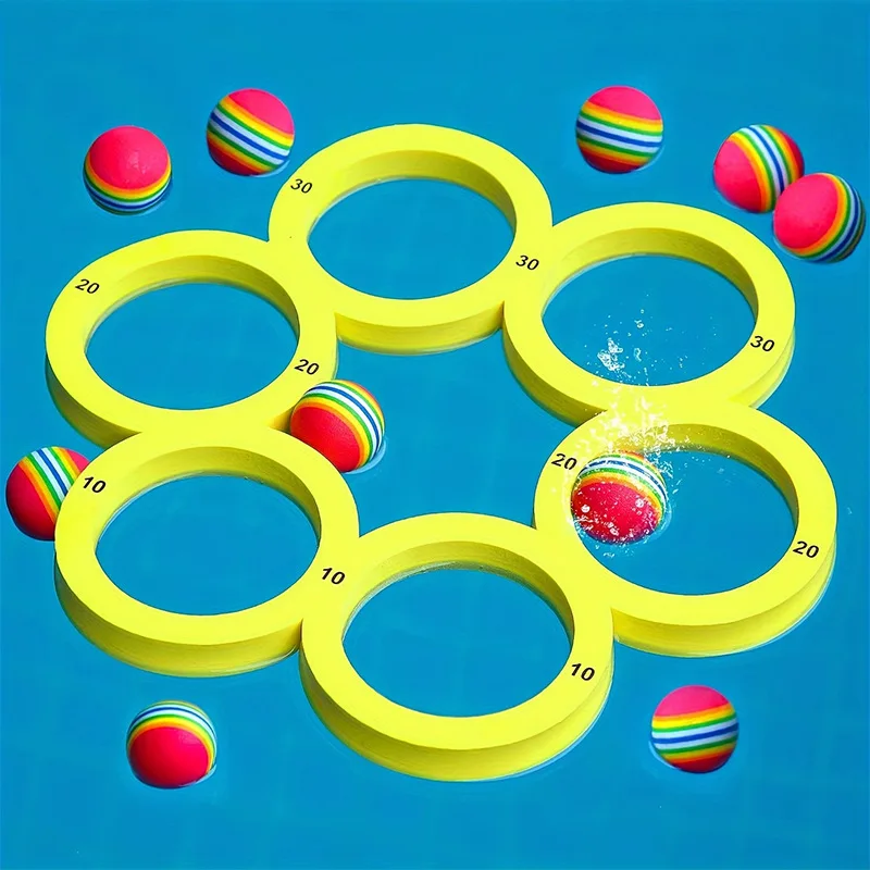 EVA Water Floating Game Throwing Ring Children EVA Educational Toy Eva Water Throwing Ring
