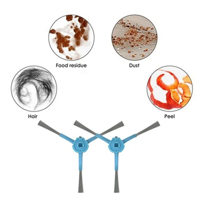 قطع غيار KEOL فرشاة رئيسية فرشاة جانبية فلتر Hepa لـ Cecotec Conga 9590/9990/10090 AI Spin Revolution Ultra Power