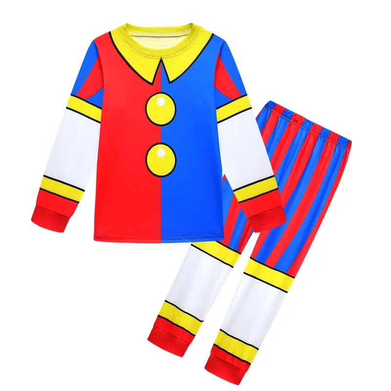 Kids Amazing Digital Circus Pomni Cosplay Costume Boys and girls Theater Caine Ragatha Jax Costume Halloween Gifts