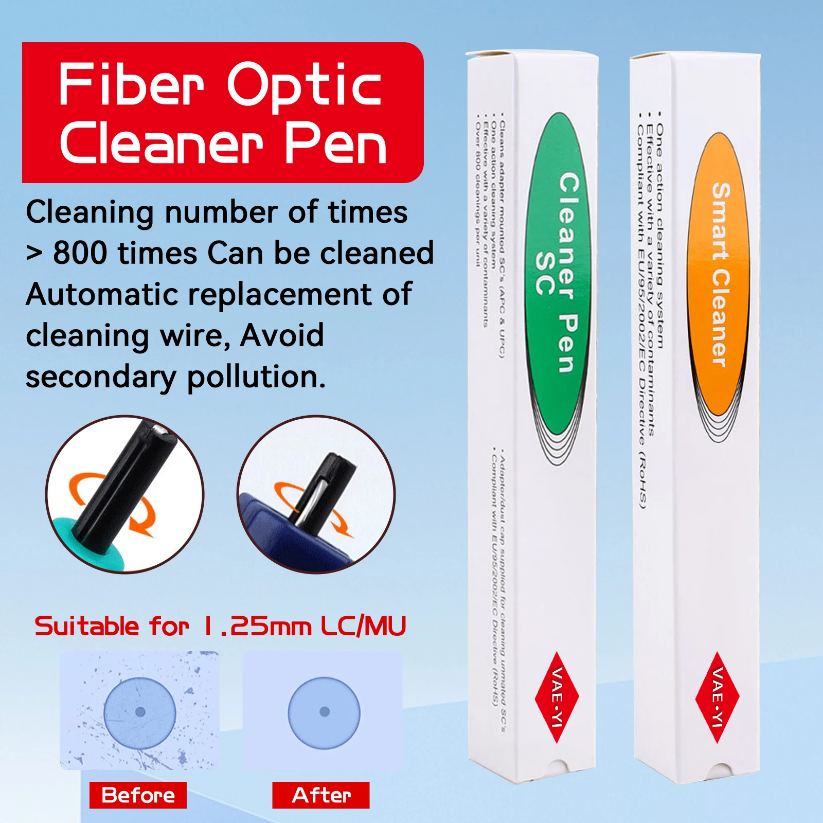 

Fiber Optic Cleaning Pen