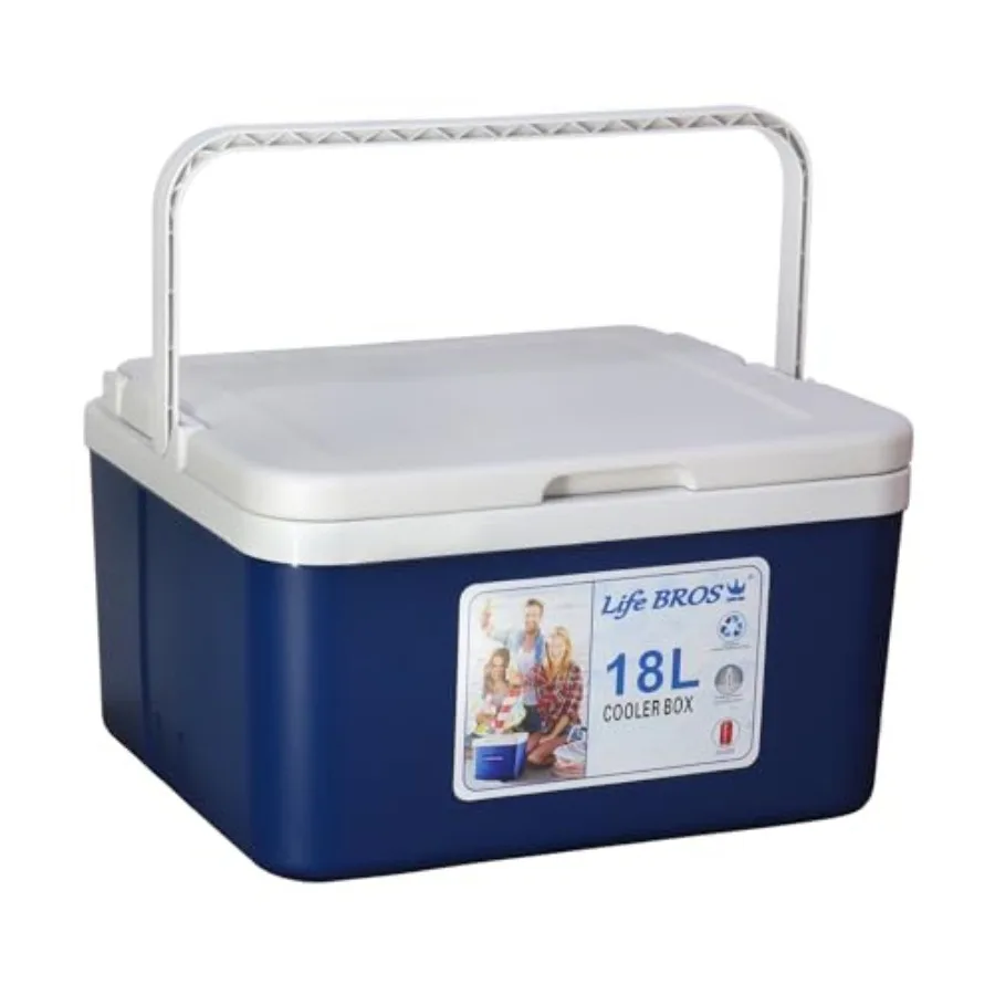 

Insulated Portable Cooler Leak-Proof Ice Chest Lunch Box Hard Coolers with Extra Ice Pack for BBQ, Camping, Pincnic