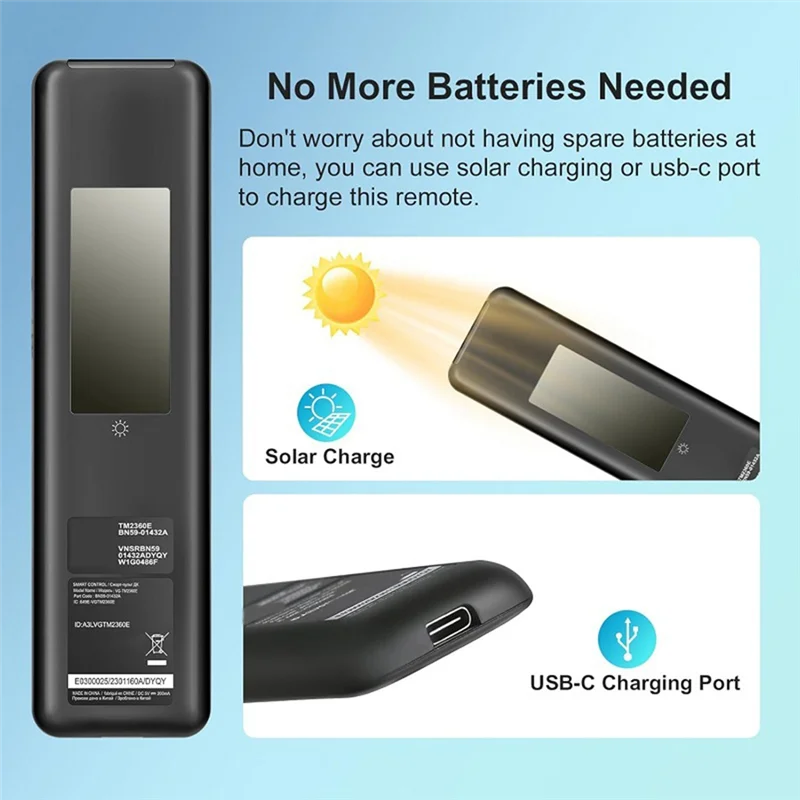 【Desain Ramping】untuk Model TV Remote Control Suara Surya Seri QN BN59-01455A Ramah Lingkungan