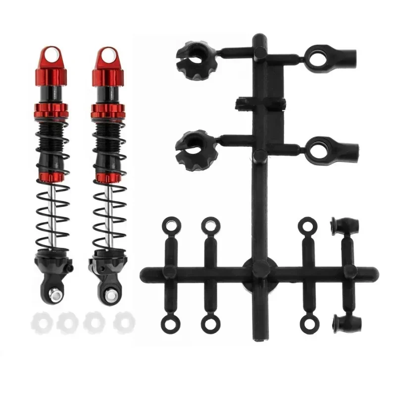 

2pcs Metal 80mm 90mm Shock Absorber for 1/10 RC Crawler Car Axial SCX10 RBX10 TRX4 D90 Upgrade Parts Accessories