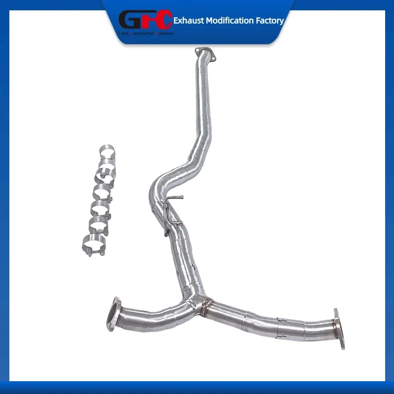 GFC Exhaust Mid Pipe for Subaru WRX VB 2.4T 2022-2025 High-Performance 304 Stainless Steel Exhaust Muffler System