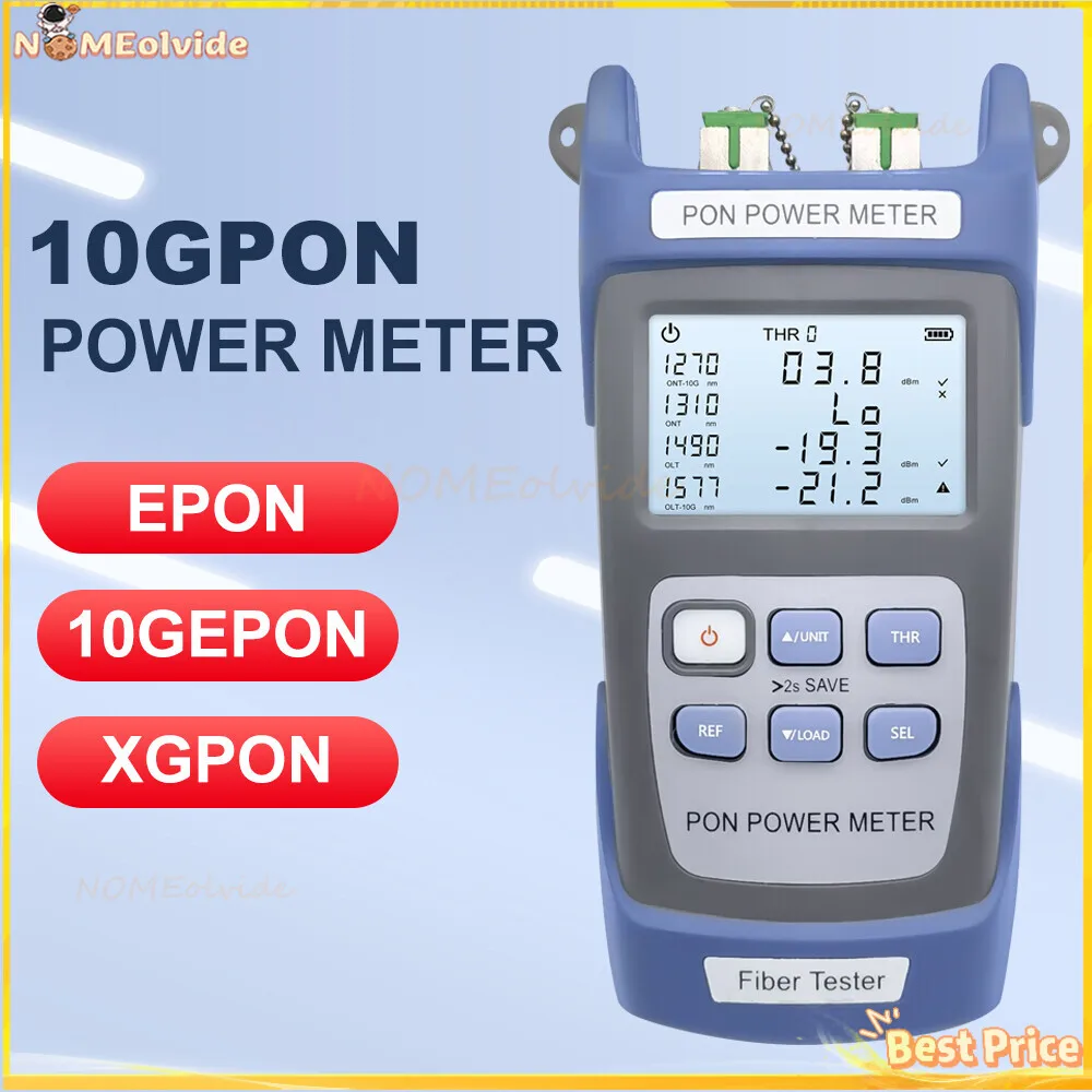 TM581 10G PON Power Meter XGS Optical Tester EPON GPON 10GEPON XGPON