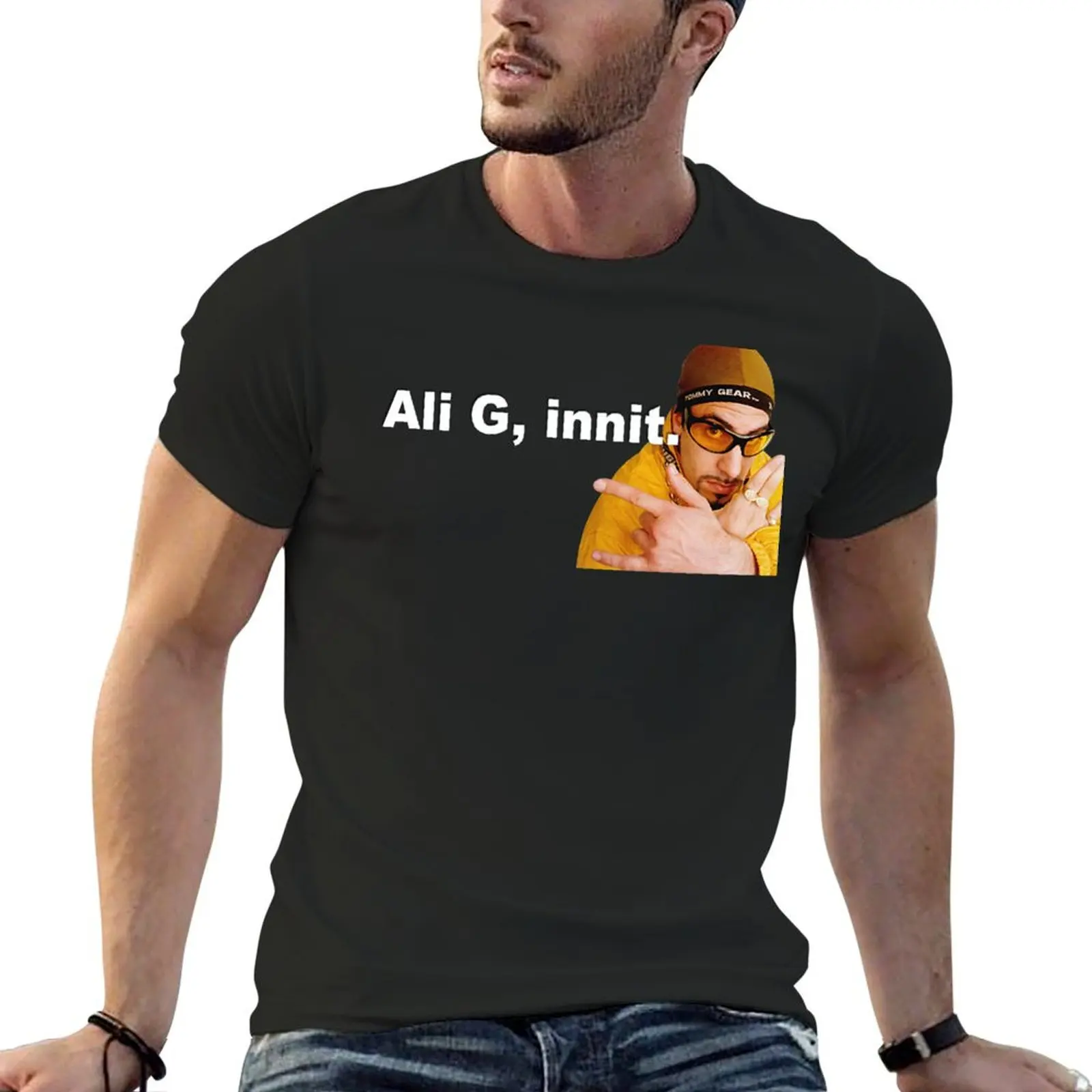 Ali G, Innit. Classic Ali G T-Shirt quick-drying plus size tops mens t shirts pack