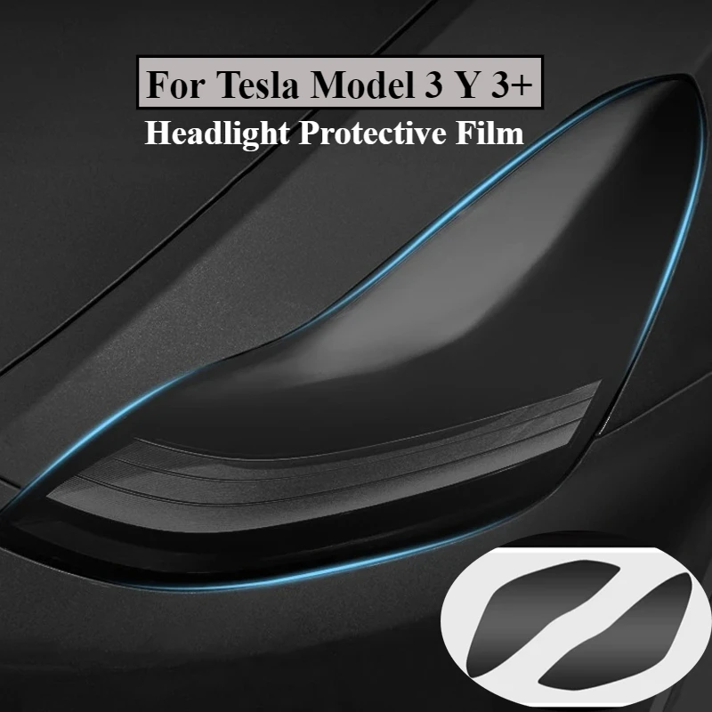 

Защитная пленка для передней фары Tesla Model 3 Y Model 3 Highland 2024, передняя фара, задняя фара, фотопленка для центральной консоли, автомобильные аксессуары