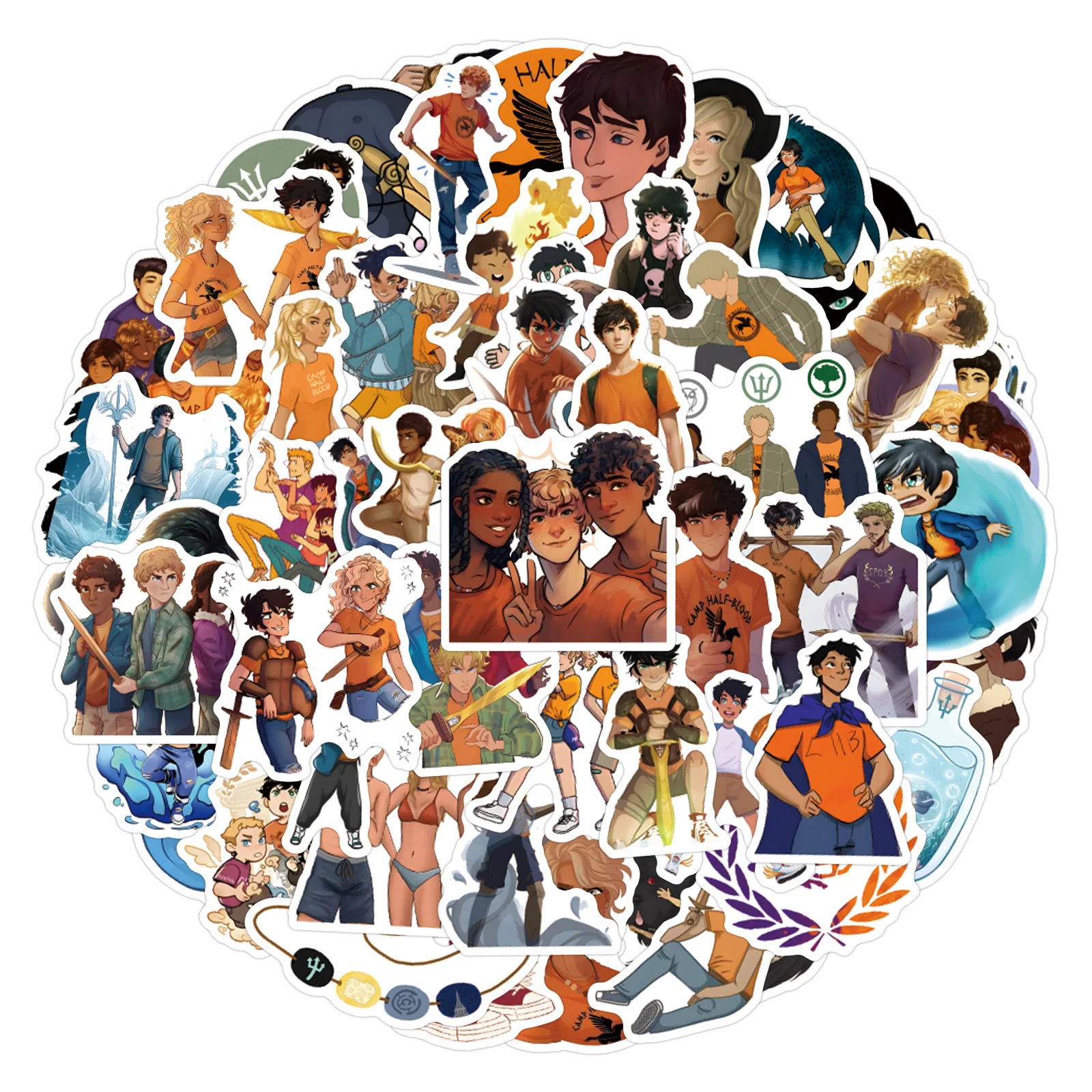 60Pcs Anime Percy J…