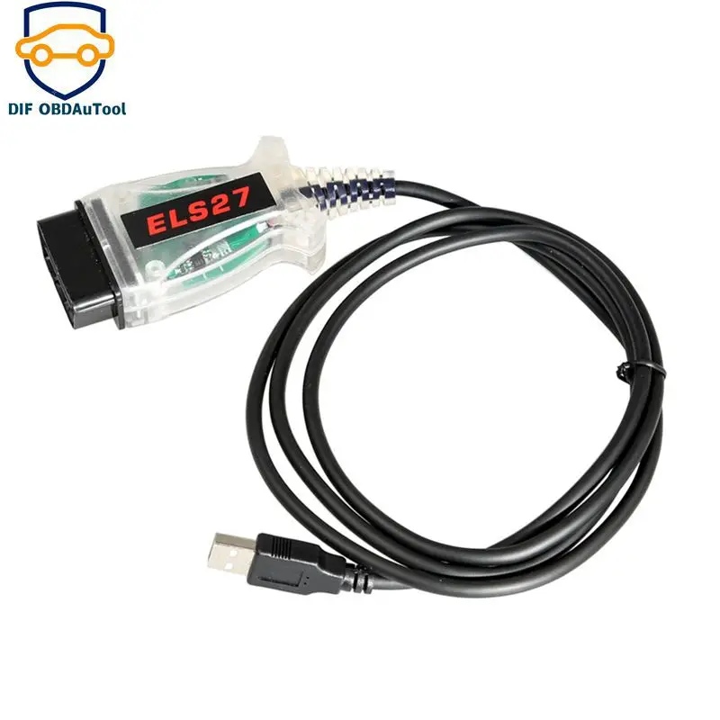 

Диагностический кабель OBD2 ELS27 FORScan V2.3.8 для Ford/Mazda/Lincoln/Mercury с зеленой печатной платой PIC24HJ128GP + FTDI чип