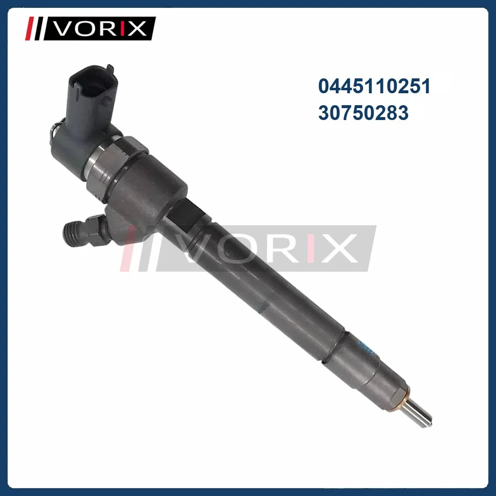 

0445110251 30750283 Common Rail Fuel Injector for Volvo C30 C70 S60 XC70 D5244T