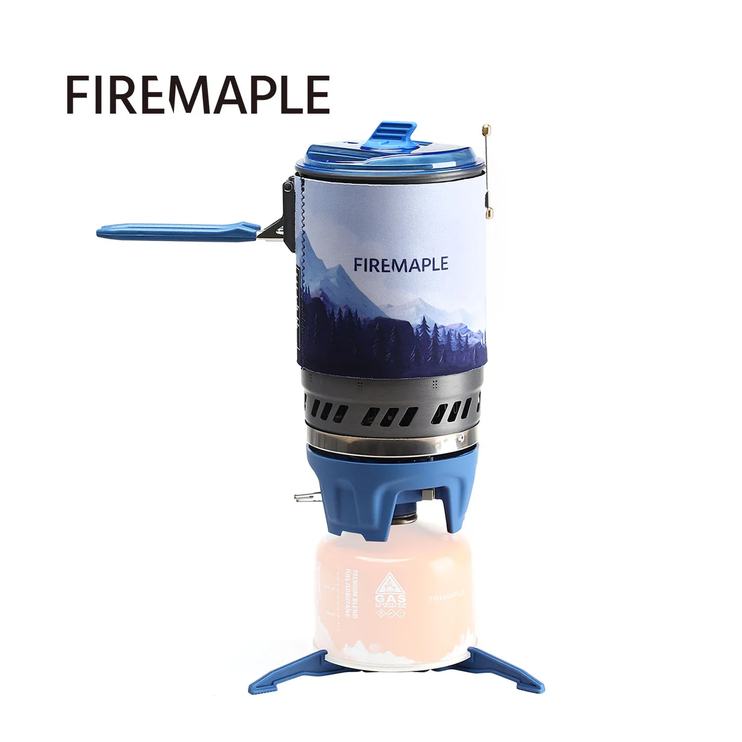 

Fire Maple FMS-X5 Outdoor Portable Camp Gas Stoves Burner Cooking System Kit, Hiking Hunting Fishing Emergency & Survival