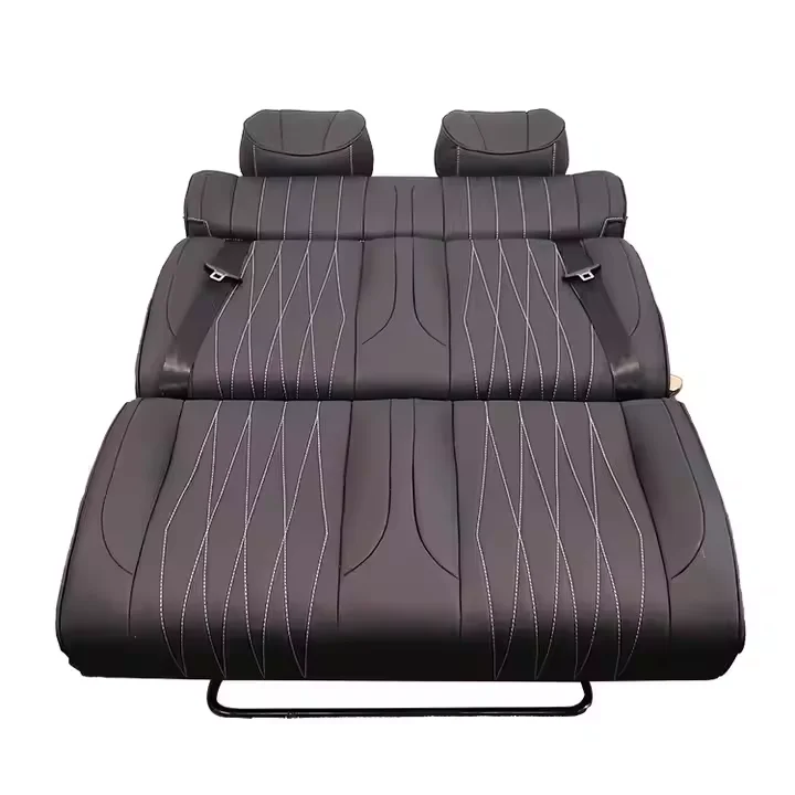 RV Swivel Seat, Multi-functional Folding Tuning MPV Limousine  Minibus Motorhome Camper  Luxury Style Changeover Bed Seat