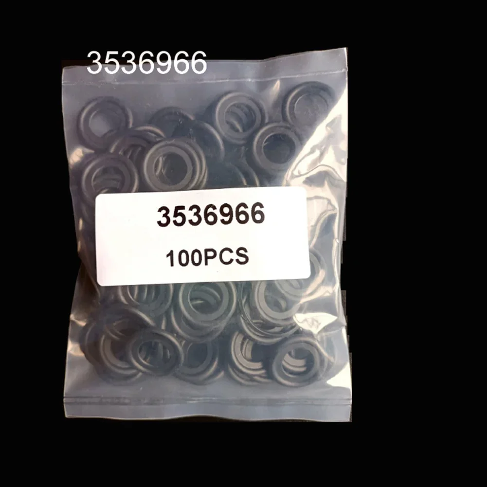 

Oil Drain Plug Seal Car Engine Replacement Item Rubber 100pcs 12616850 3536966 Black Car Accessories 097-119 New