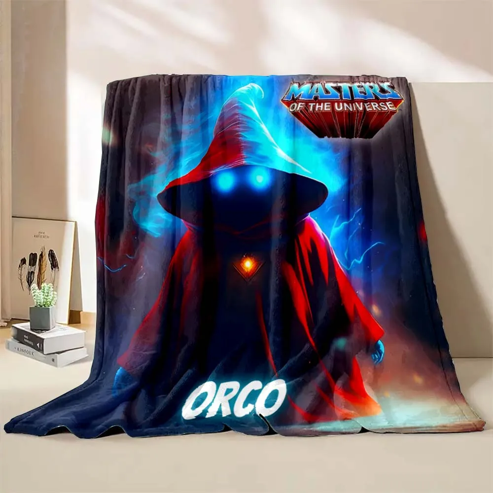 6 أحجام الساحر 0-Orko بطانية مطبوعة دافئة لينة ومريحة المنزل السفر التخييم بطانية أريكة غطاء الفراش بطانية هدية