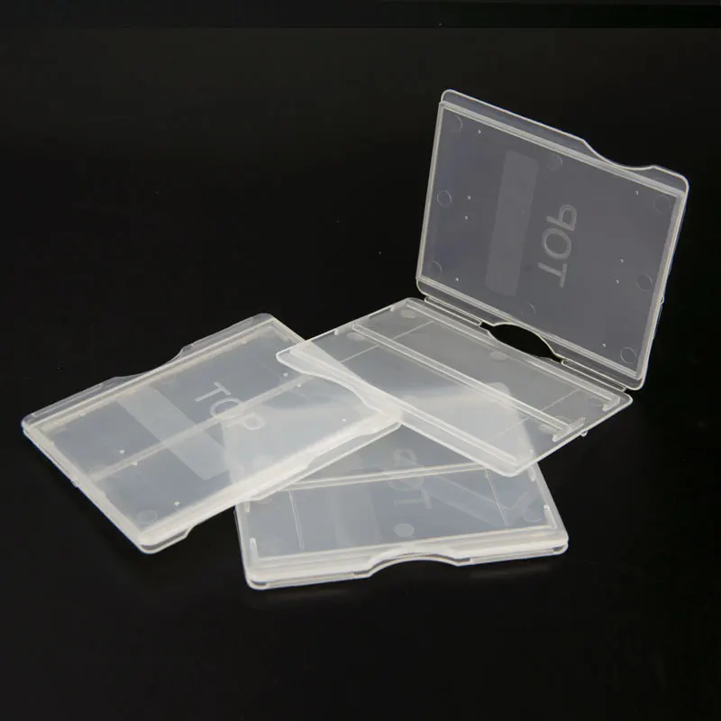 Pathological Slides Storage Holder Box Microscope Slice Holder Case Plastic Can Hold 2 PCS Slice